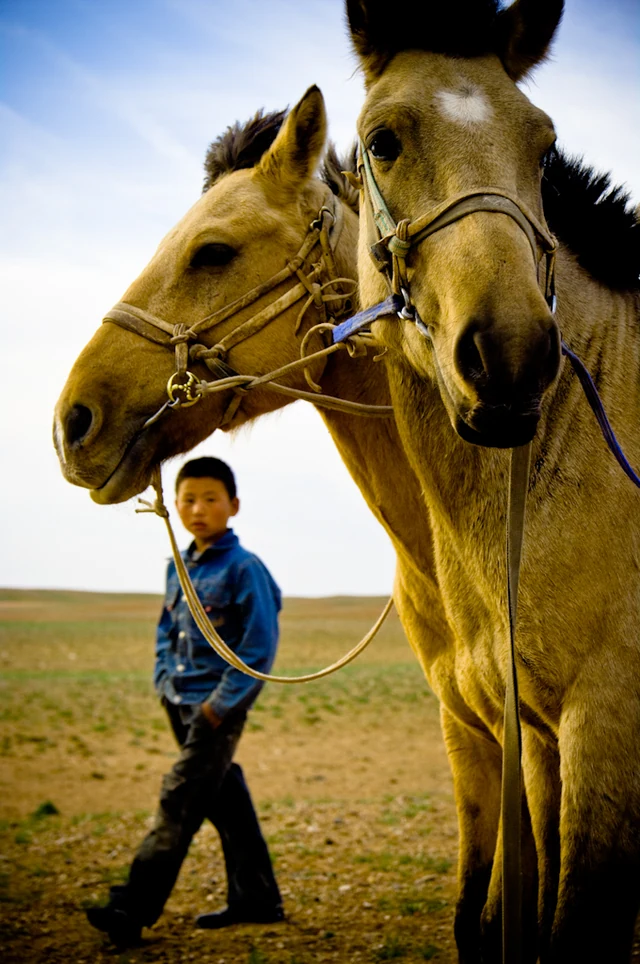 Mongolian Nomads — photograph by Pedro Ribeiro